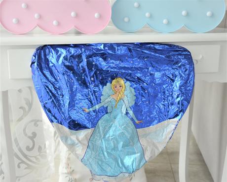 Srdiečkový balón-princezná-40x42cm, 