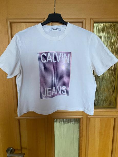 Calvin klein crop tričko, calvin klein,m