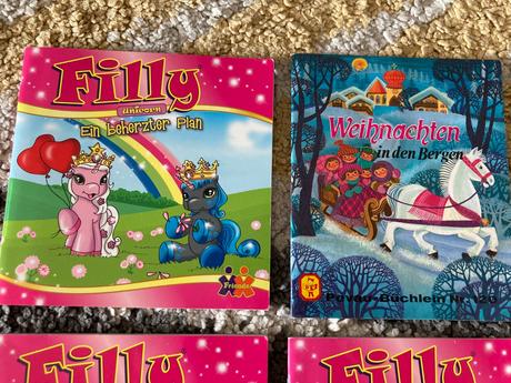 Miniknižky filly 3ks,