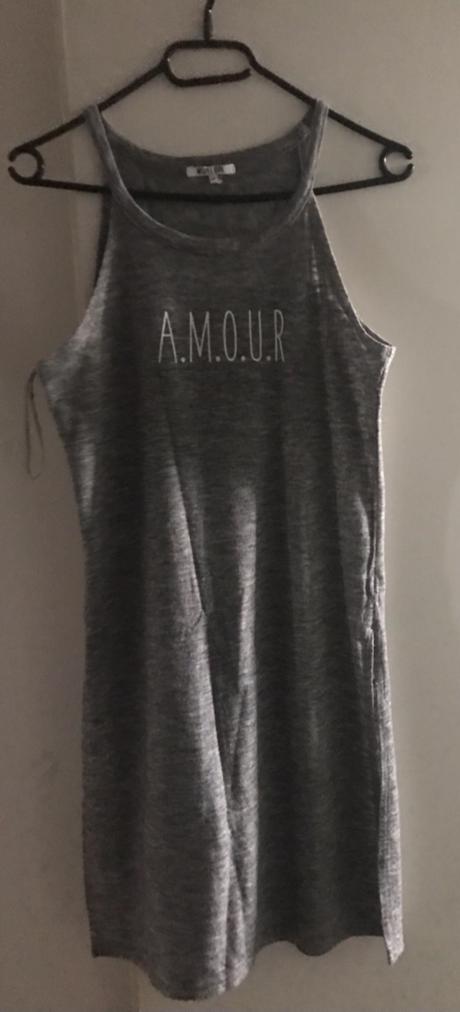 Predĺžené tričko šaty alebo tunika, m