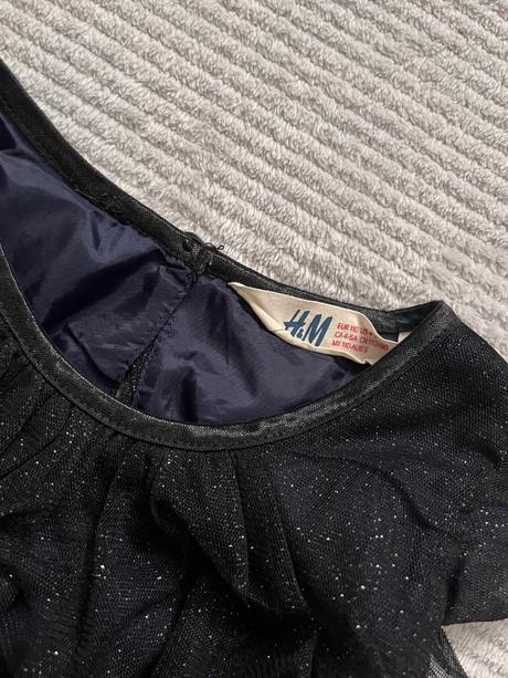 Tylové šaty, h&m,110