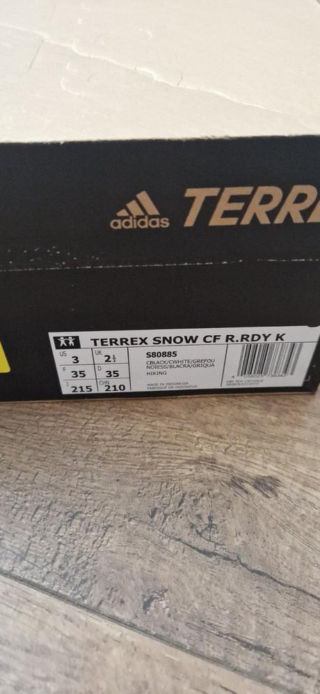 Zimné gore tex, adidas,35