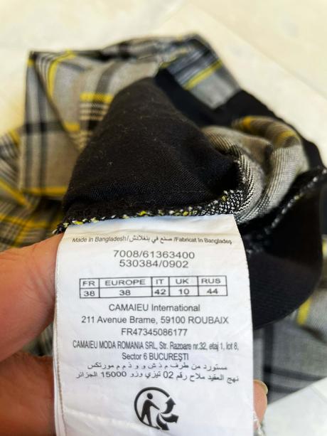 Chinos nohavice, camaieu,38