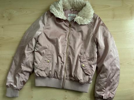 Bundička vatovaná 9-10 rokov, h&m,140