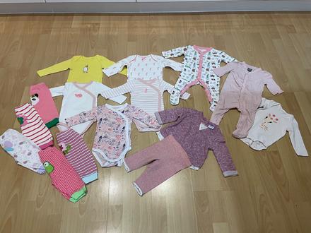 Balíček oblečenia od 1 do 6 mes., 50–62