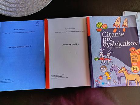 Knihy a cvičenia pre dysletikov,