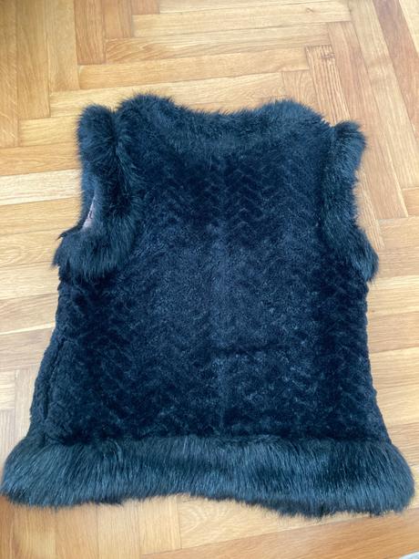 Kožušinová vesta, s