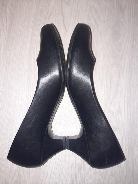 Kožené lodičky (vd 24,5 cm), deichmann,37