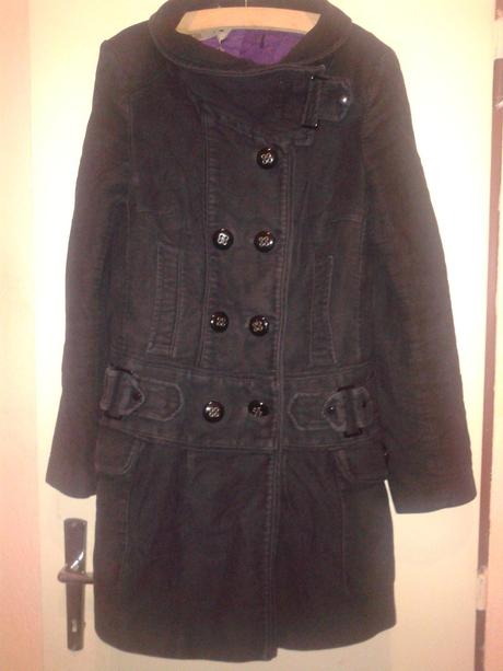 Textilný kabát, mango,s