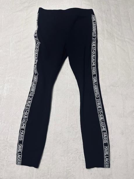 Legínové sťahujúce nohavice karl lagerfeld orig., m