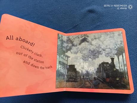 A picnic with monet. board book, 