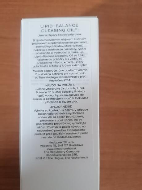Medik8 lipid-balamce cleansing oil 140ml, 