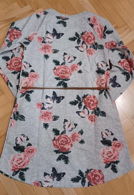 Kvietkované šaty h&m, veľ. 134/140, h&m,134