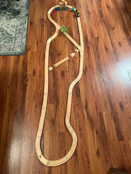 Brio sada kolajnic aj s vyhybkami, 