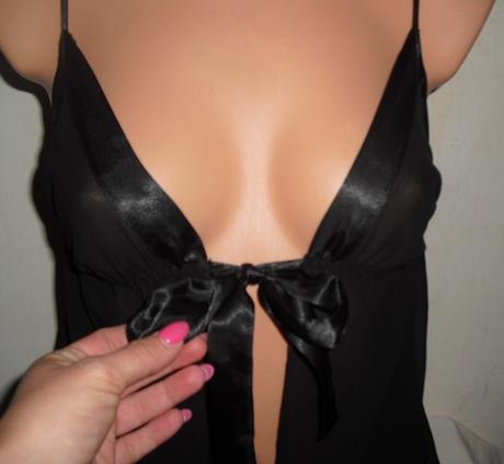 Cierna sexy kosielka f&f, f&f,s