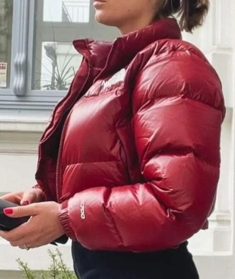 The north face nuptse páperová bunda, xs
