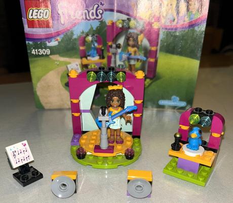 Lego friends - andreino podium - komplet,