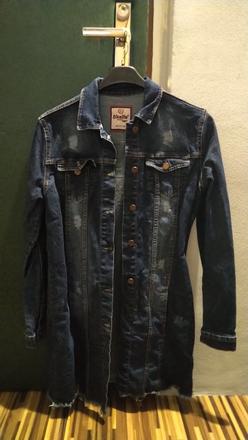 Riflovy predĺžený kabátik, l