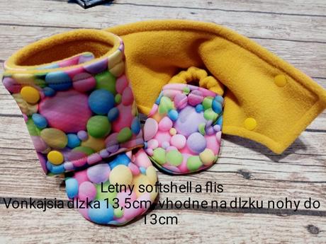 Softshellove capacky podsite flisom/barancekom,