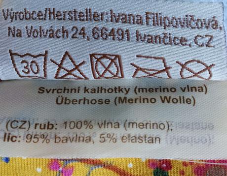 Nohavicky na latkove plienky - anavy, anavy,2 kg - 6 kg