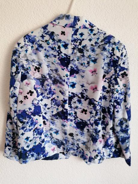 Kvetinové sako, papaya,44