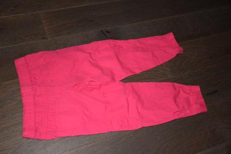 Nadherne nohavice s ceresnickami z tenkej bavlny, 110