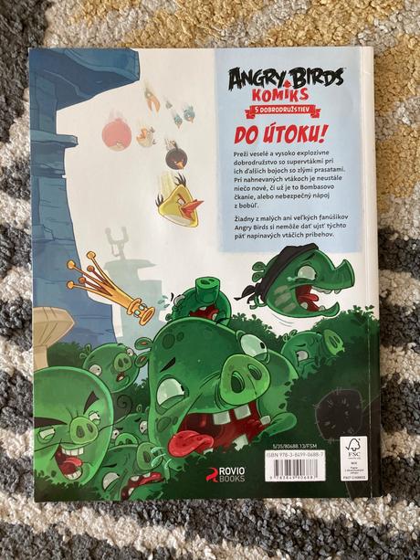 Komiks angry birds 5 dobrodružstiev,