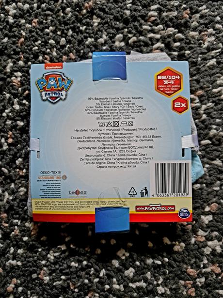 Tielka/letne tričká labkova patrola/ paw patrol, 