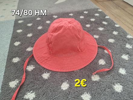 Letny klobuk so snurkami 74/80, h&m,74