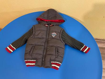 Teplá chlapčenská bundička, early days,80
