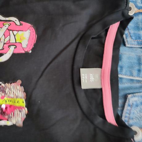 Tričko a riflovka 140, 140