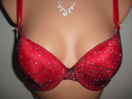 Trblietava sexy podprsenka, 75c