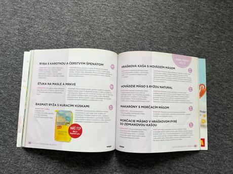 Dojčenské recepty kniha,