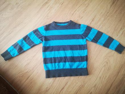 Modro sedy svetrík, palomino,98