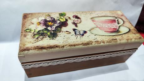 Krabička dóza na čaj, 