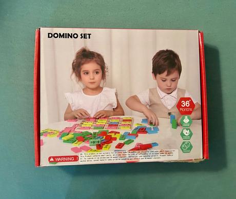 Pomôcka na matematiku domino set, 