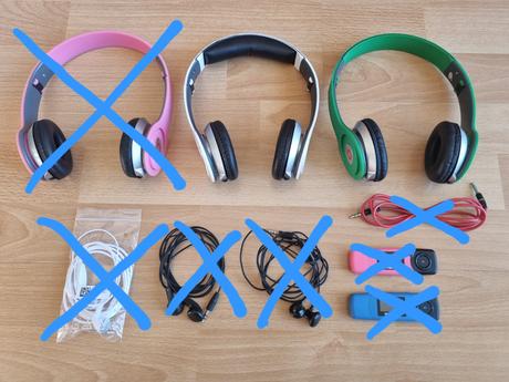 Slúchadlá na uši aj do uší + mp3 prehrávače, 