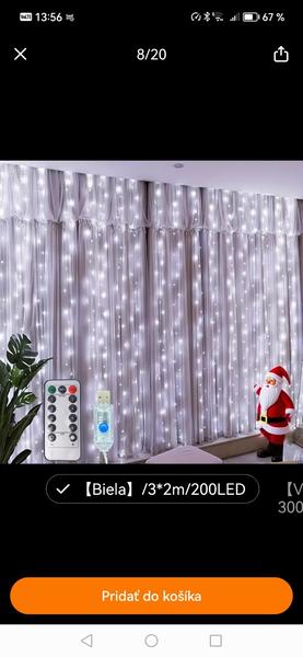 Ako upevniť svetielka na okno alebo záclonu?