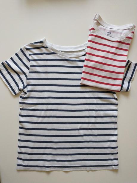 Tričká 2 ks, h&m,122