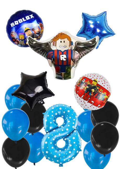 Balóny roblox - až 15/16/17/18 kusov, 