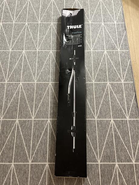 4x thule 532 freeride, strešný nosič na bicykle, 
