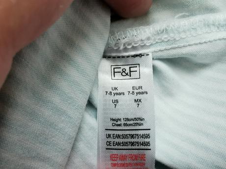 Ľahké letné šaty, f&f,128