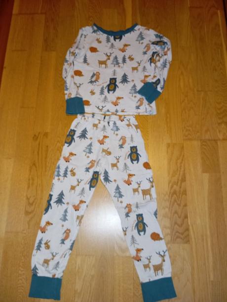 Pyžamko hm les, h&m,128