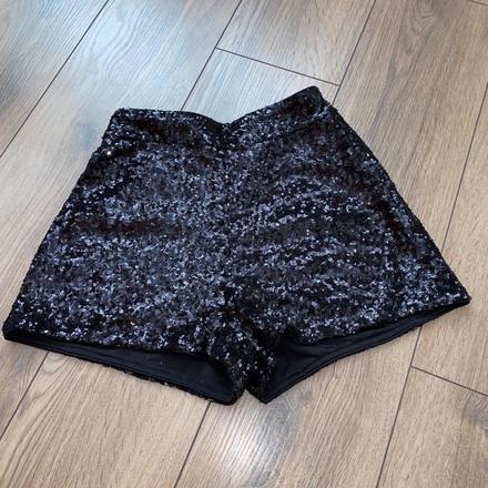 Šortky s flitrami h&m, h&m,34