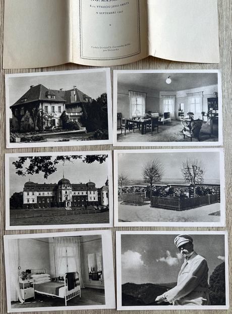 T.g.masaryk 1947 pohľadnice za 5eur,