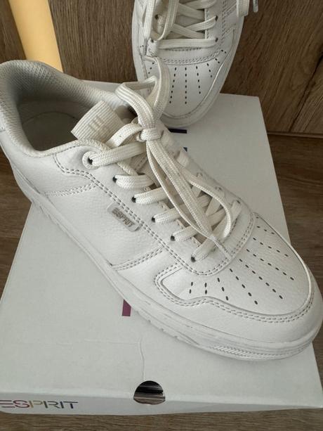 Nízke biele tenisky esprit, esprit,38