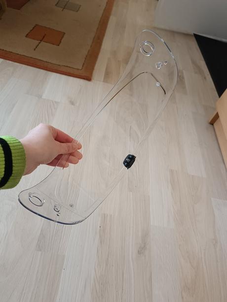 Číre plexi na motocyklovú helmu hjc - typ hj20m, 