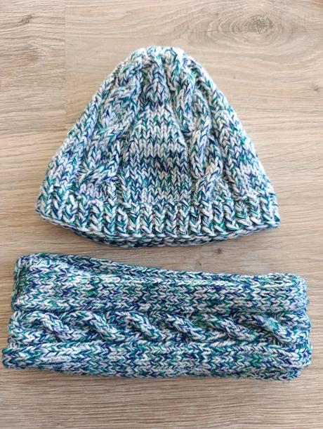 Chlapčenský pletený set čiapka a šál, <50