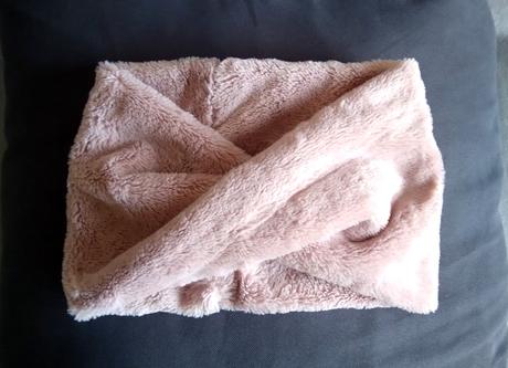 Teplý nákrčník ako nový kožušina šál šatka tunel, f&f