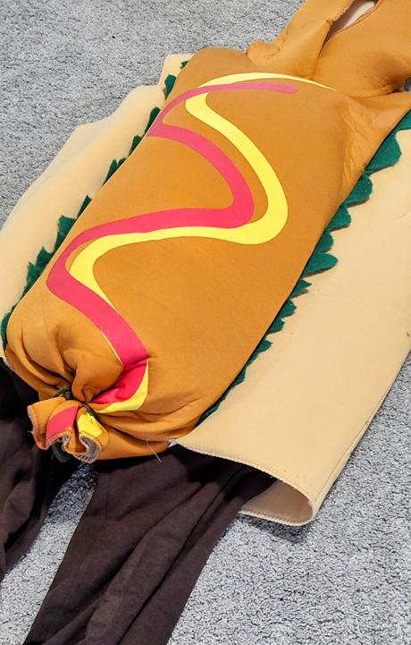 Karnevalová maska hot dog, 